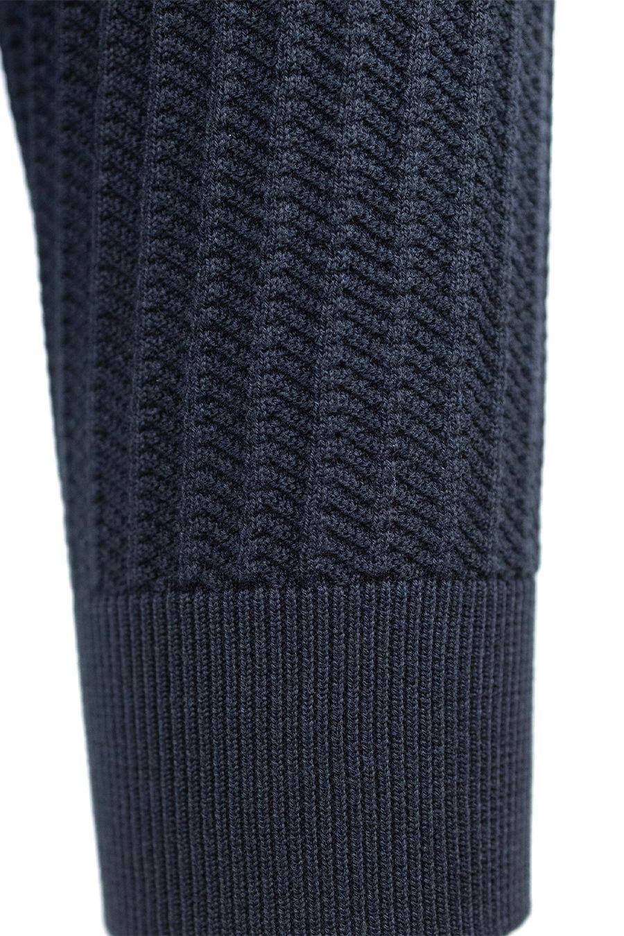 EMPORIO ARMANI  Maglione di Cotone Azzurro Cielo Emporio Armani Uomo Fino al 55% di sconto