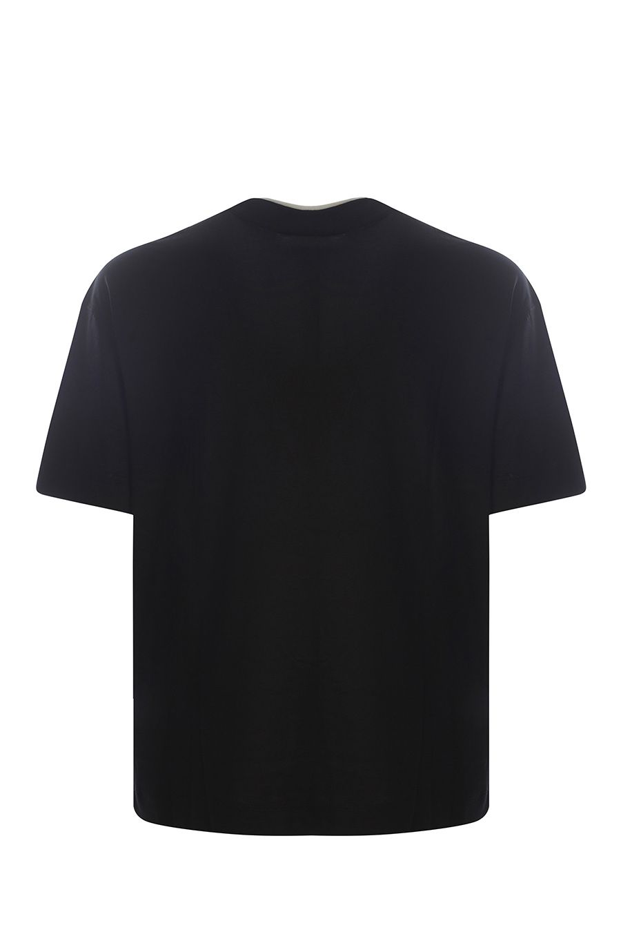 EMPORIO ARMANI  T-Shirt Emporio Armani Nera in Cotone Uomo 3D1TD4 50% di sconto con spedizione gratuita