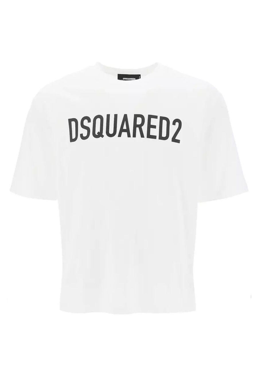 DSQUARED2  T-Shirt Uomo DSQUARED2 Cotone Bianco Trasporto libero internazionale