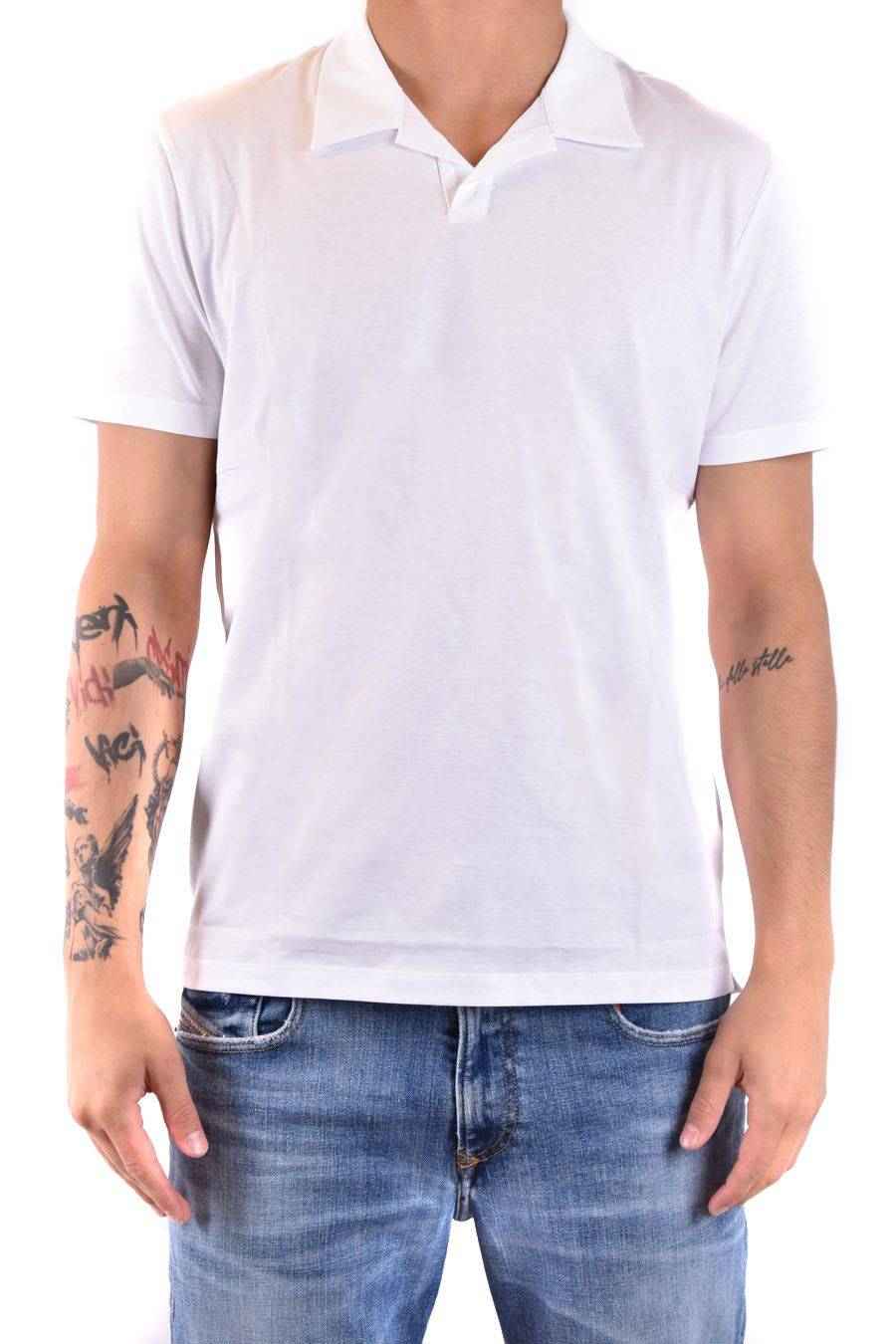 DONDUP  T-Shirt Bianca in Cotone DONDUP Uomo Italy