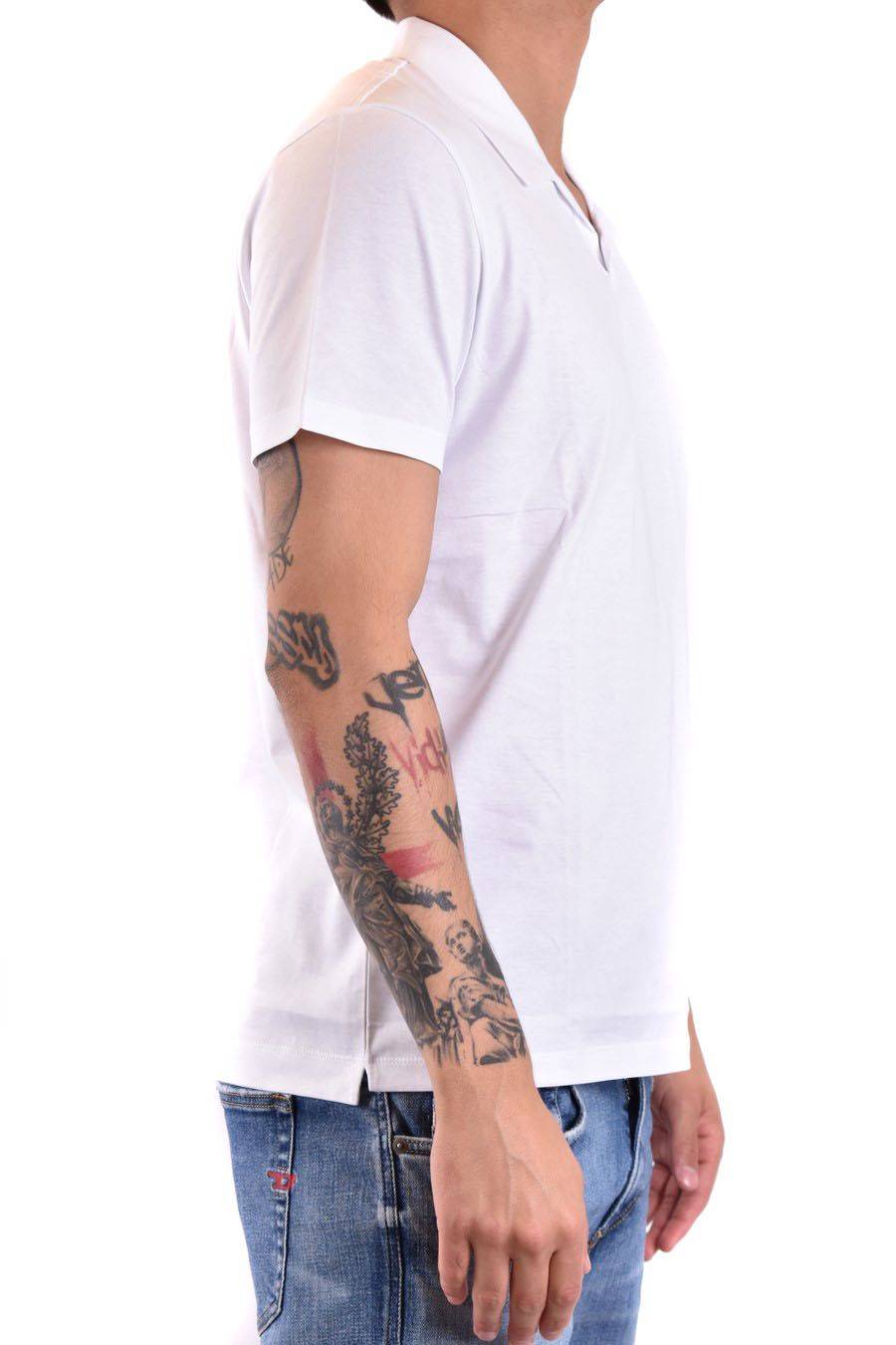 DONDUP  T-Shirt Bianca in Cotone DONDUP Uomo Italy