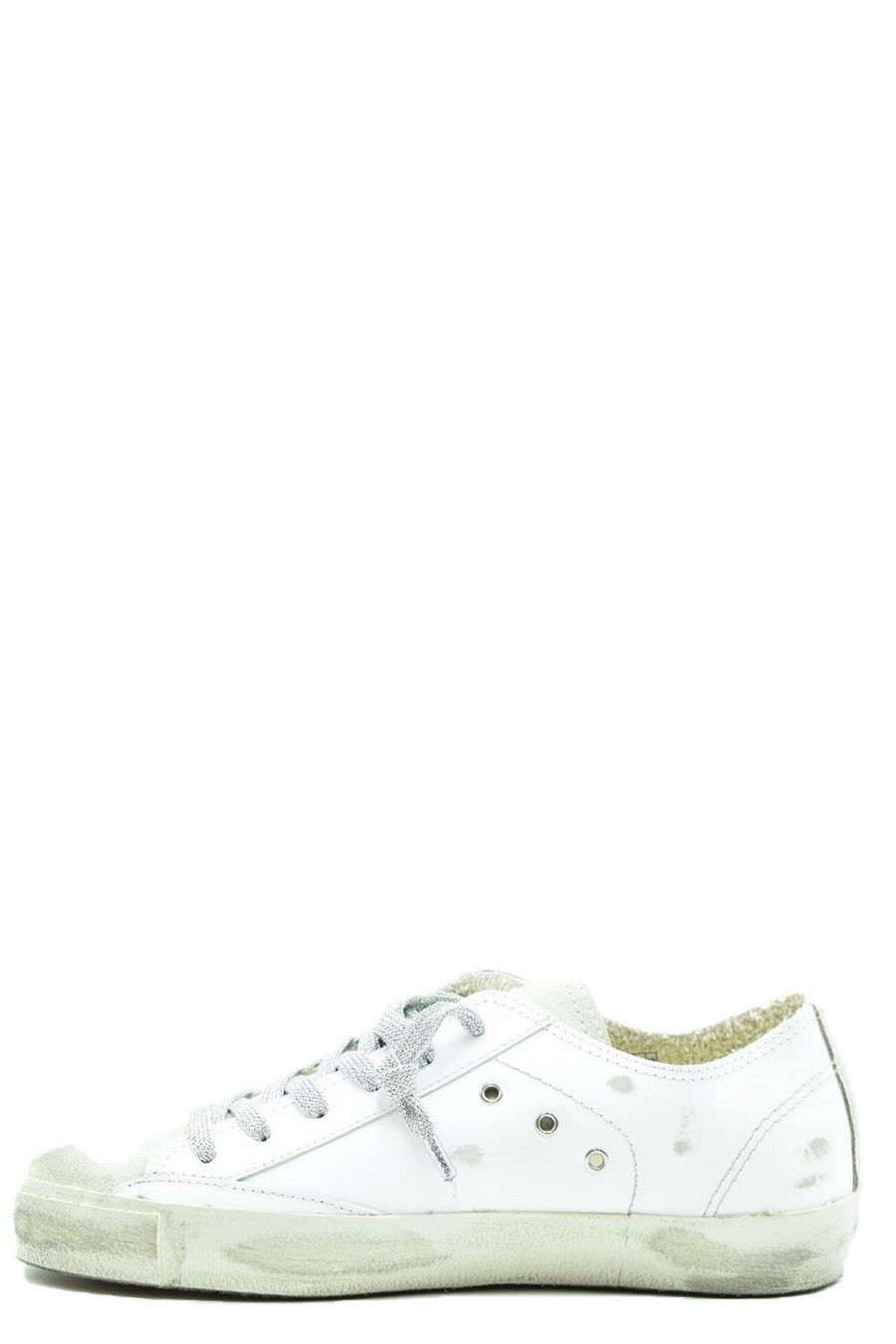 PHILIPPE MODEL  Sneakers in Pelle Bianca Philippe Model Donna PRLDVC01 In Linea