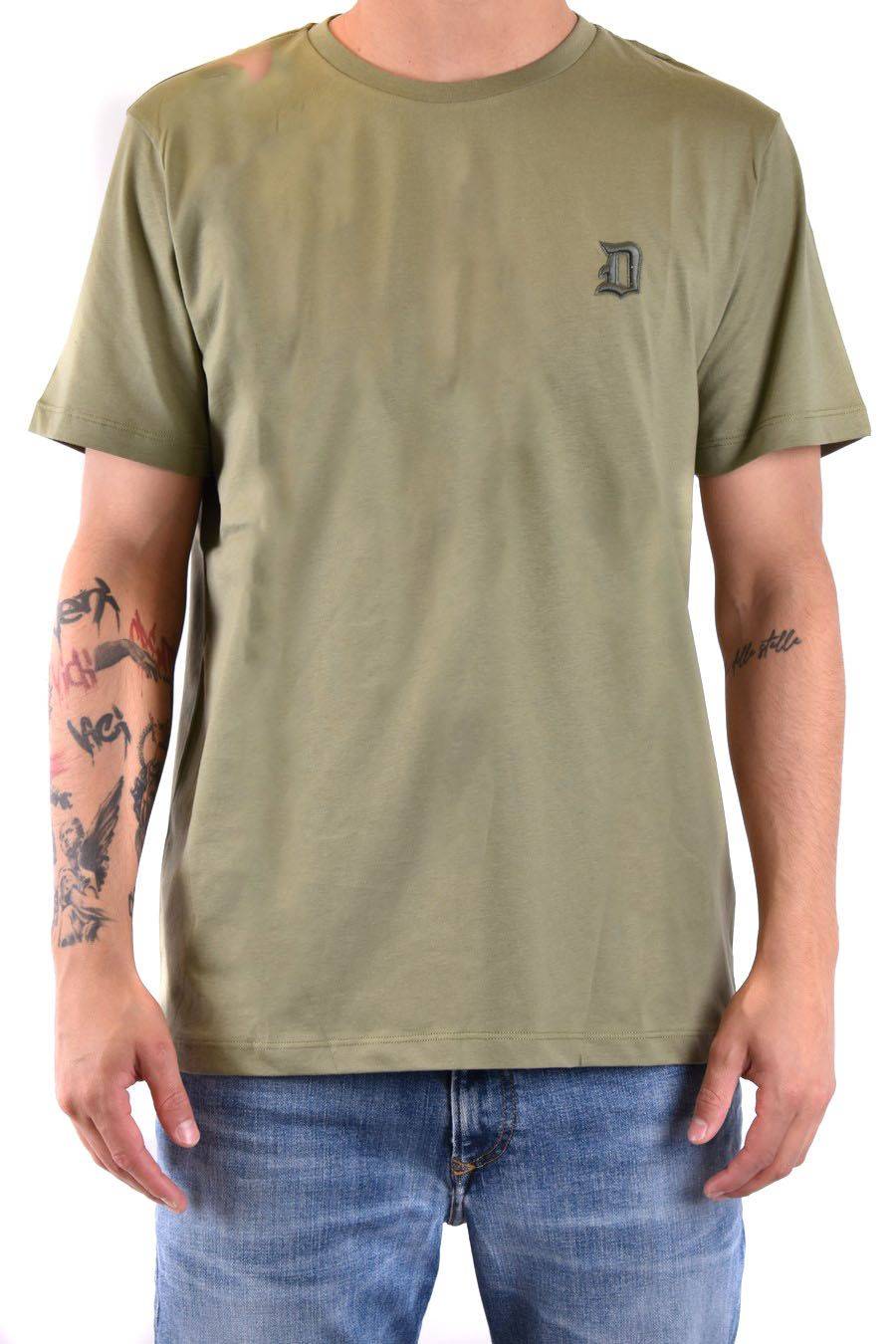 DONDUP  T-Shirt Multicolore in Cotone DONDUP Uomo Qualità