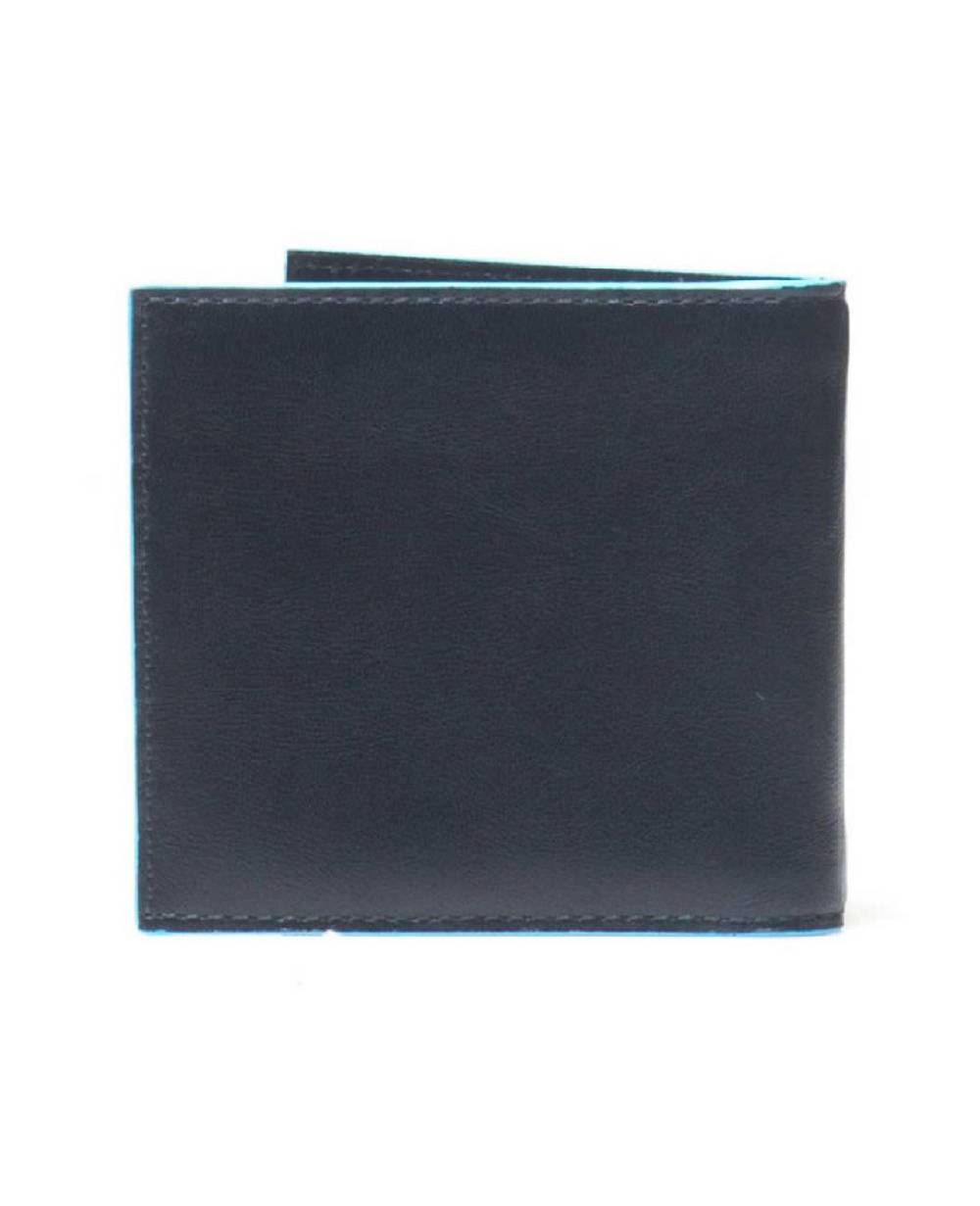 PIQUADRO  Portafoglio Uomo Piquadro in Pelle Blu - Design Sottile con 10 Scomparti per Carte Promozione