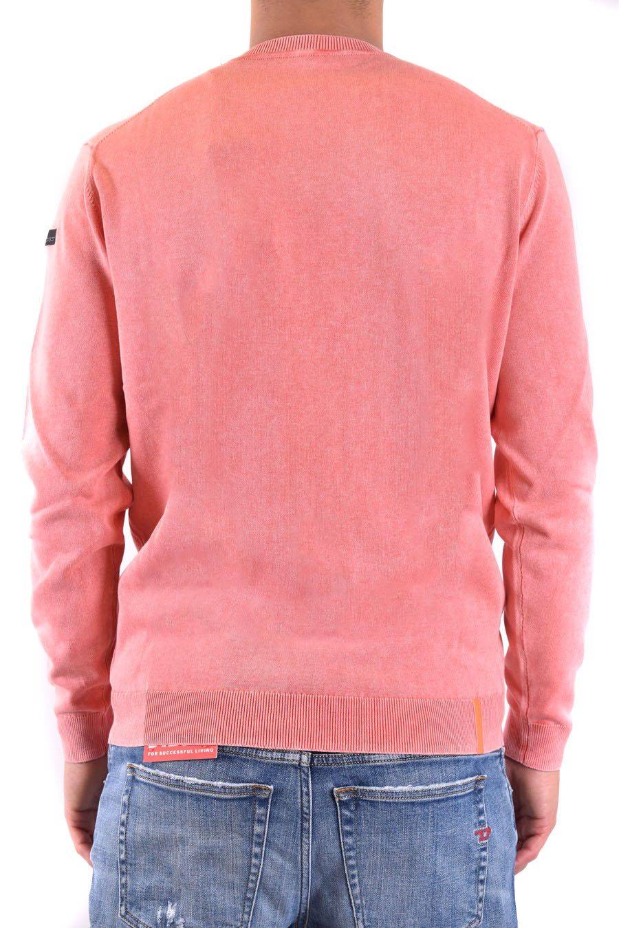 RRD - ROBERTO RICCI DESIGNS  Maglione in Cotone da Uomo RRD - Arancione Pezzi Unici