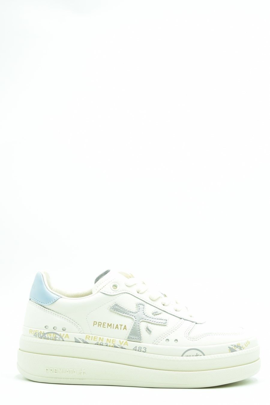 PREMIATA  Sneakers in Pelle Multicolor Premiata Micolvar per Donna Prezzo Ridotto