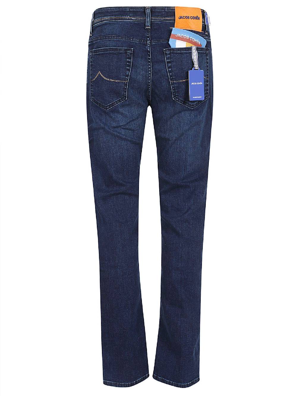 JACOB COHEN  Jeans Uomo Jacob Cohen in Cotone Elasticizzato Blu - UQE04.P3621 Offerta