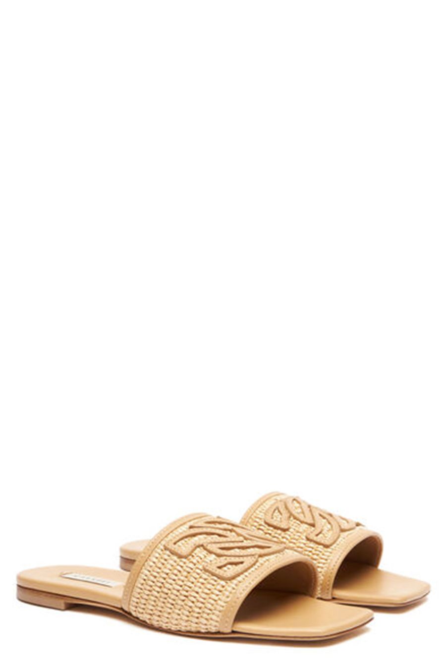 CASADEI  Sandali Casadei in Pelle di Vitello Beige da Donna Online