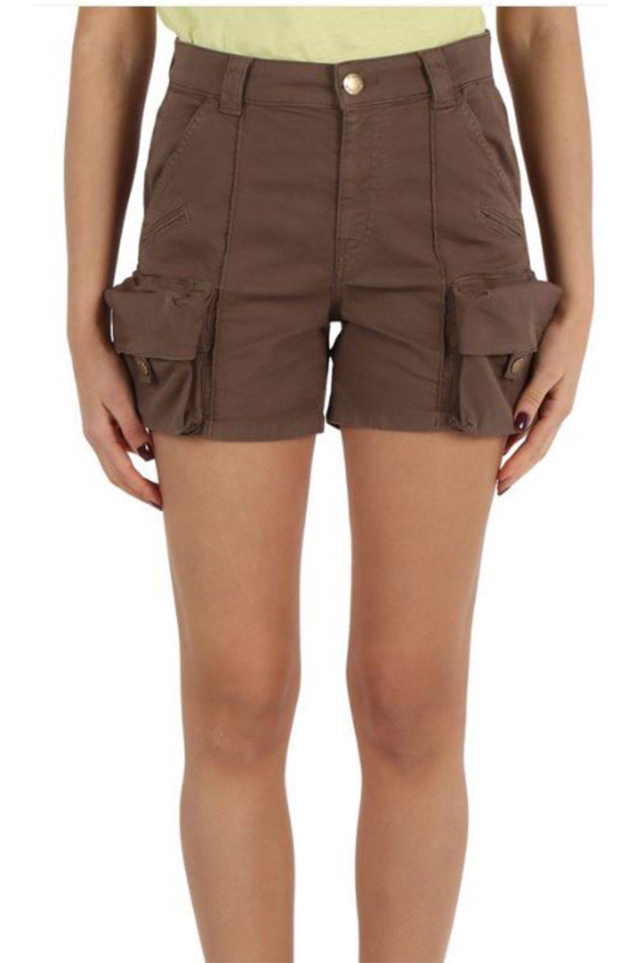 PINKO  Pantaloni Donna Cotone Marrone PINKO Saldi