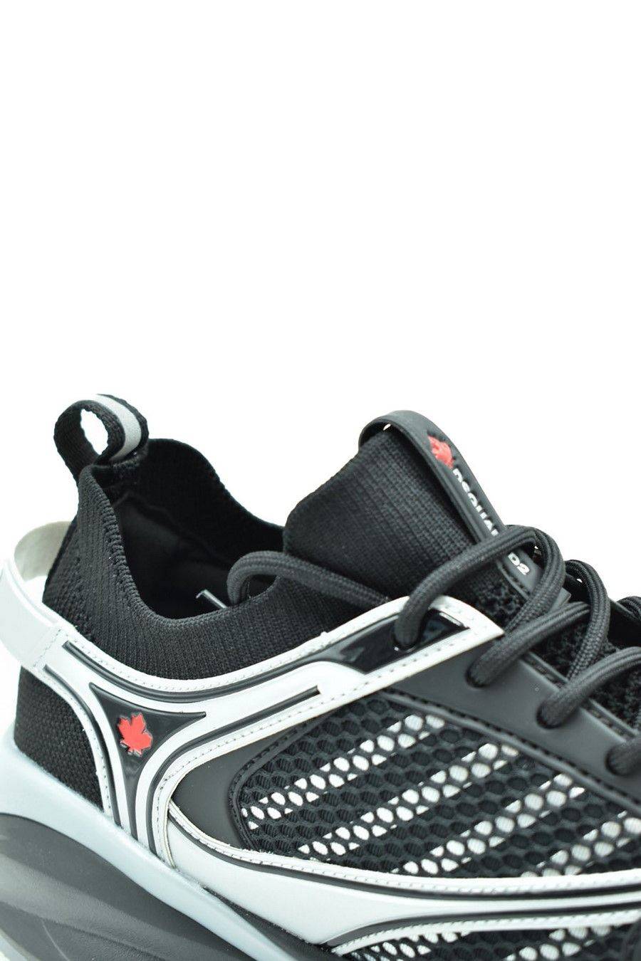 DSQUARED2  Sneakers Donna DSQUARED2 Nere in Poliestere SNW0332 Offerte