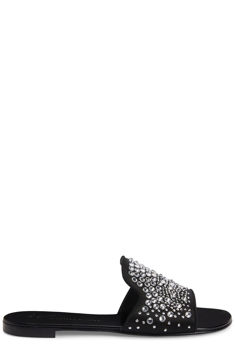 GIUSEPPE ZANOTTI DESIGN  Sandali Neri in Pelle da Donna Giuseppe Zanotti Vendita Calda
