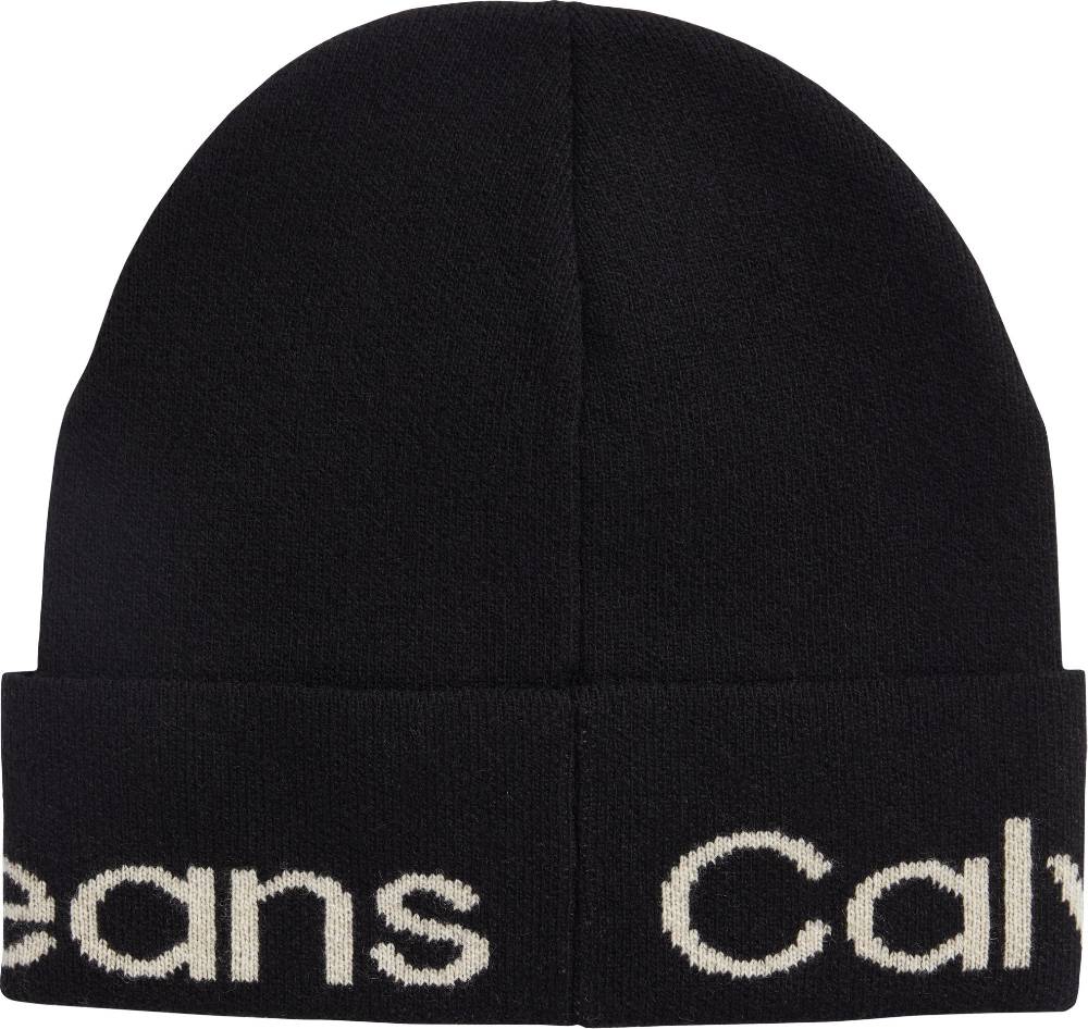 CALVIN KLEIN  Cappello Donna Misto Lana Nero Calvin Klein In Saldo