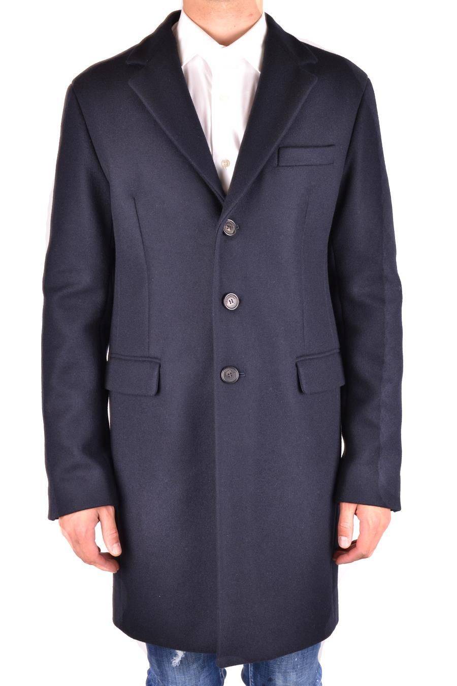 DSQUARED2  Giacca da Uomo in Lana e Poliammide Blu Navy DSQUARED2 Moda