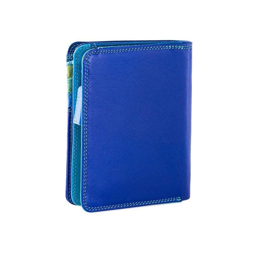 MYWALIT  Portafoglio in Pelle con Zip Medium Mywalit in Blu China Flash Sale
