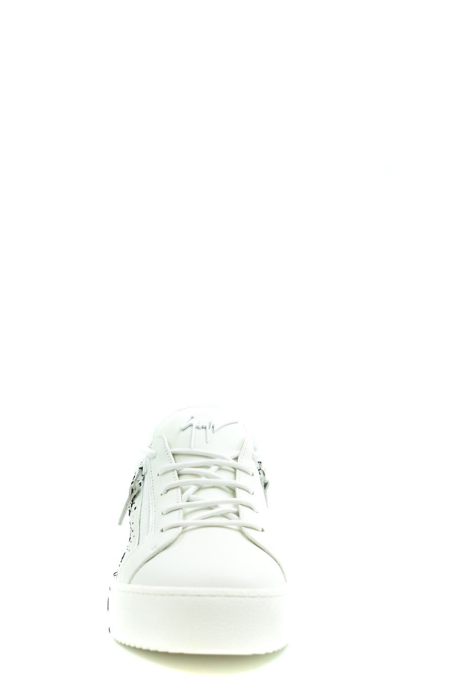 GIUSEPPE ZANOTTI DESIGN  Sneakers Bianche in Pelle Giuseppe Zanotti Uomo Fornitura limitata