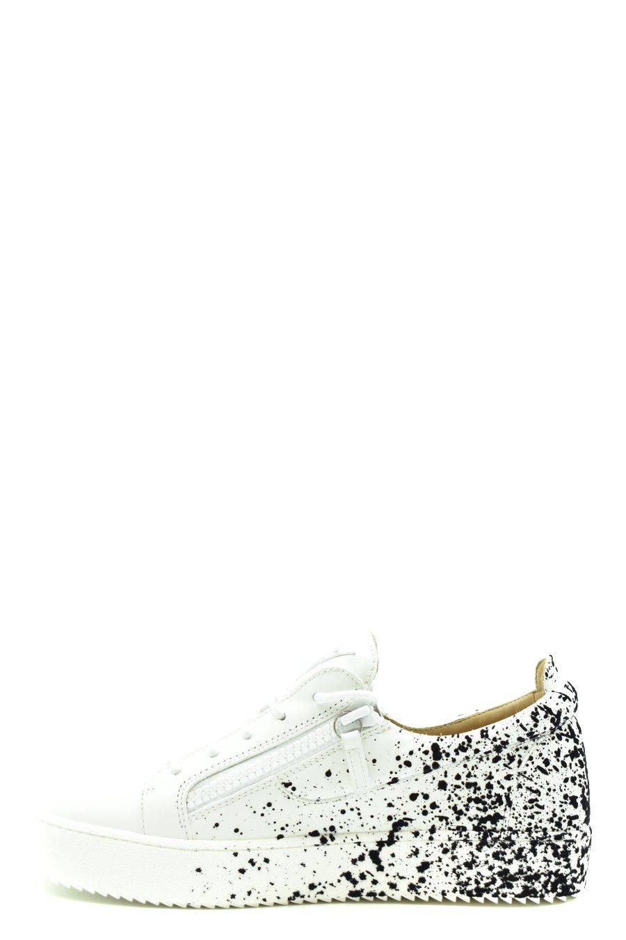 GIUSEPPE ZANOTTI DESIGN  Sneakers Bianche in Pelle Giuseppe Zanotti Uomo Fornitura limitata