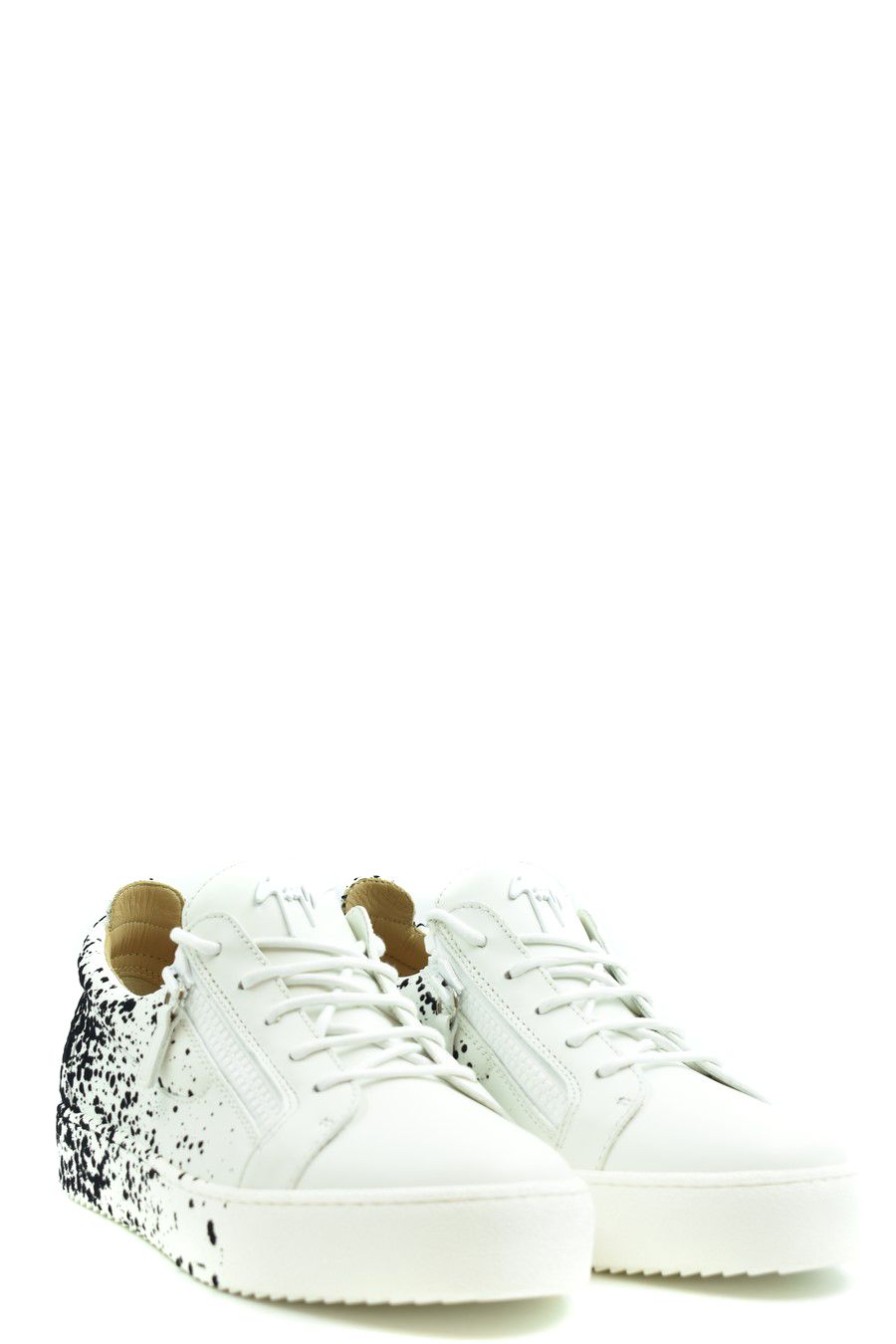 GIUSEPPE ZANOTTI DESIGN  Sneakers Bianche in Pelle Giuseppe Zanotti Uomo Fornitura limitata