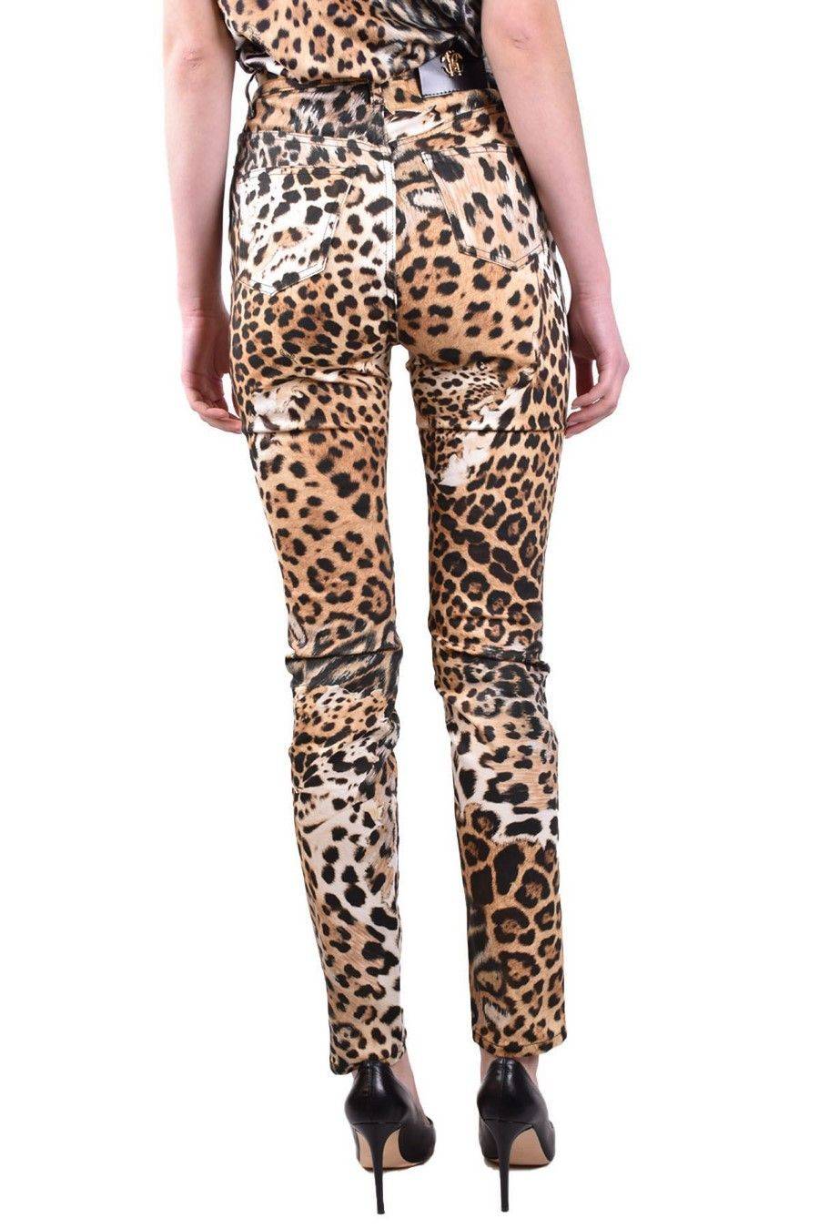 ROBERTO CAVALLI  Pantaloni Donna Cotone Beige ROBERTO CAVALLI Offerta esclusiva