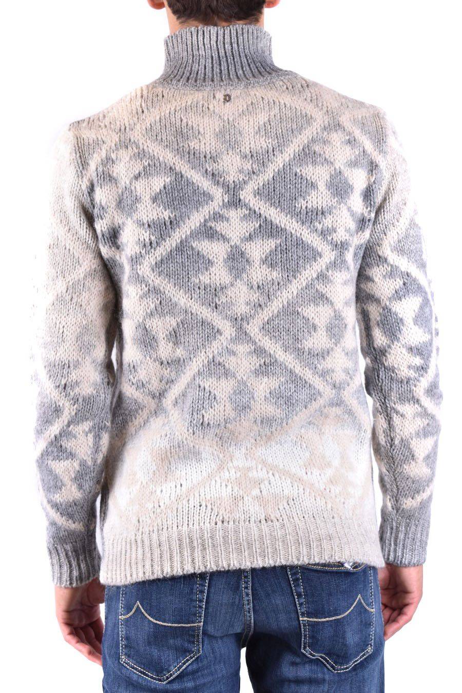 DONDUP  Maglione di Lana Multicolore da Uomo DONDUP Vendite stagionali
