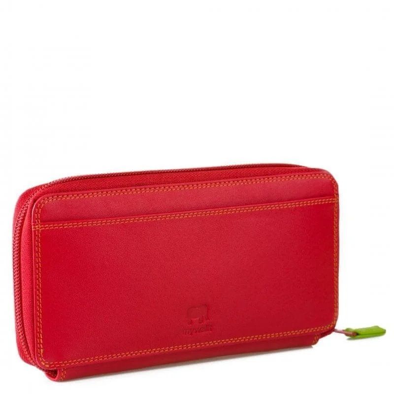 MYWALIT  Portafoglio Donna Mywalit Arancione in Pelle - Porta Carte e Monete Black Friday