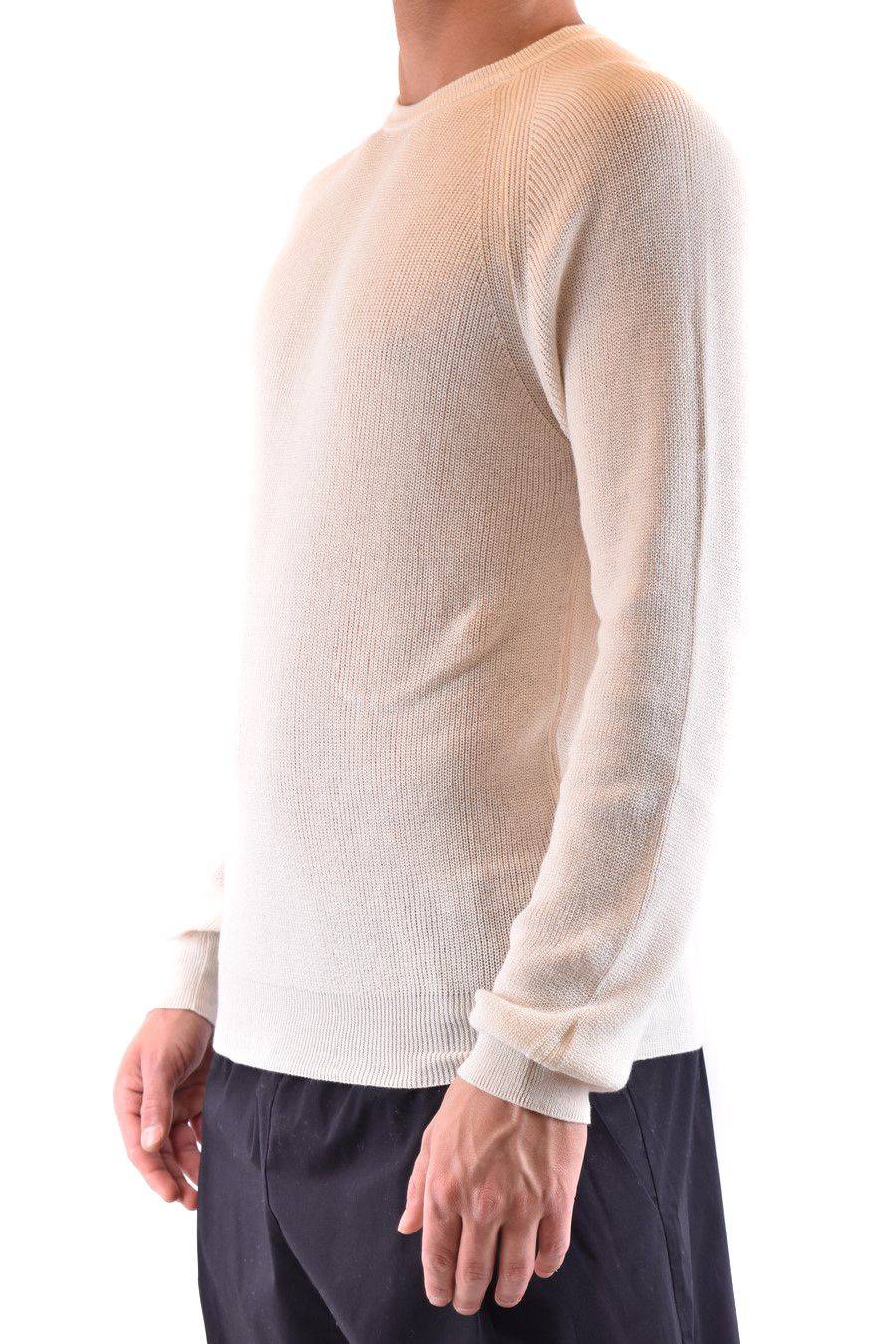 LANEUS  Maglione Uomo Cotone Celeste - LANEUS MGU1428LATTE Offerta natalizia