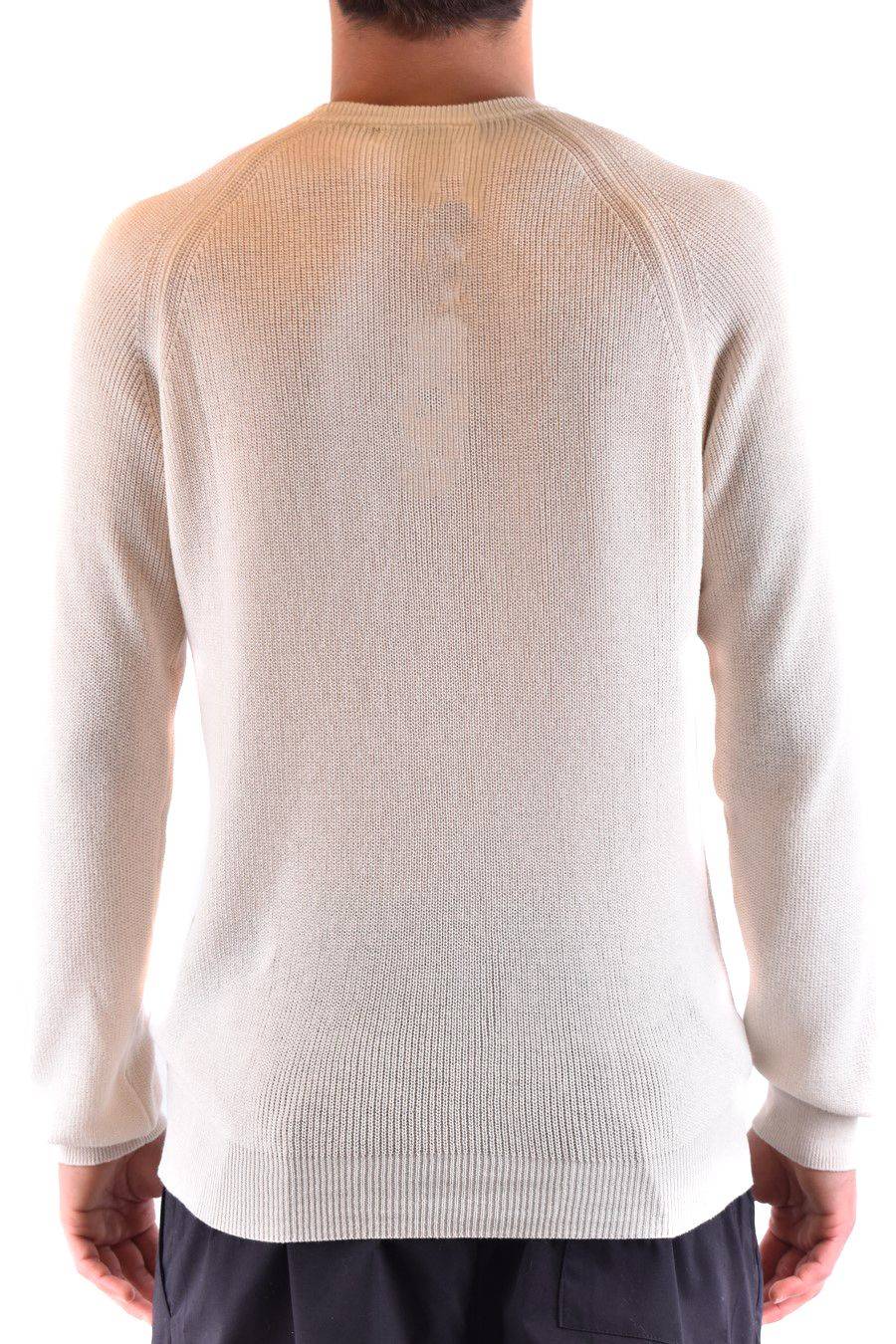 LANEUS  Maglione Uomo Cotone Celeste - LANEUS MGU1428LATTE Offerta natalizia