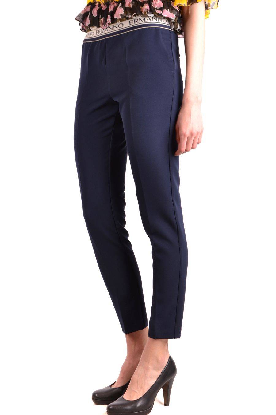 ERMANNO SCERVINO  Pantaloni Multicolor Ermanno Scervino - Mix di Poliestere Eleganti Offerta Anniversario