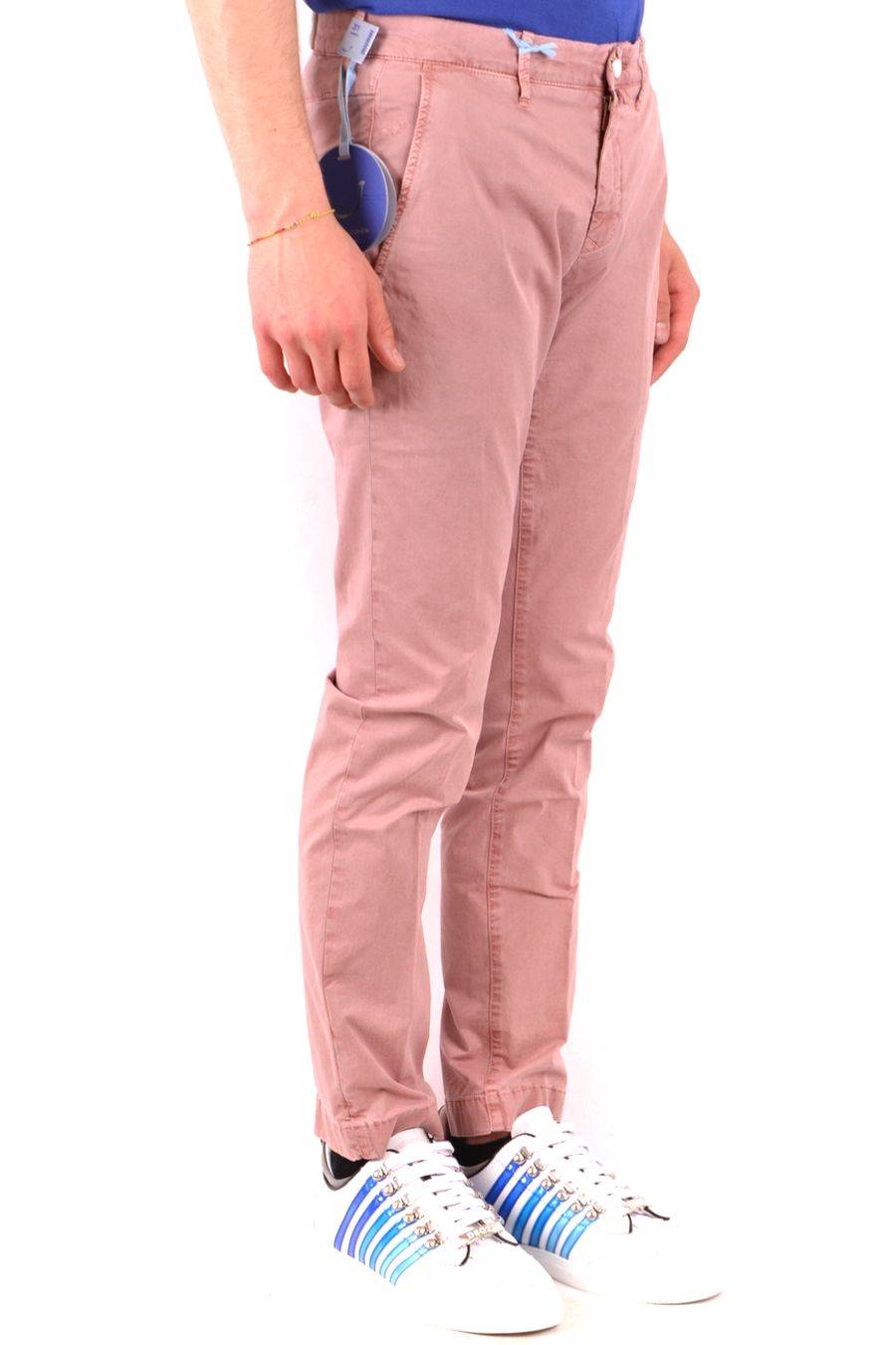 JACOB COHEN  Pantaloni Uomo Cotone Elasticizzato Rosa Jacob Cohen Smaltimento dello stoccaggio