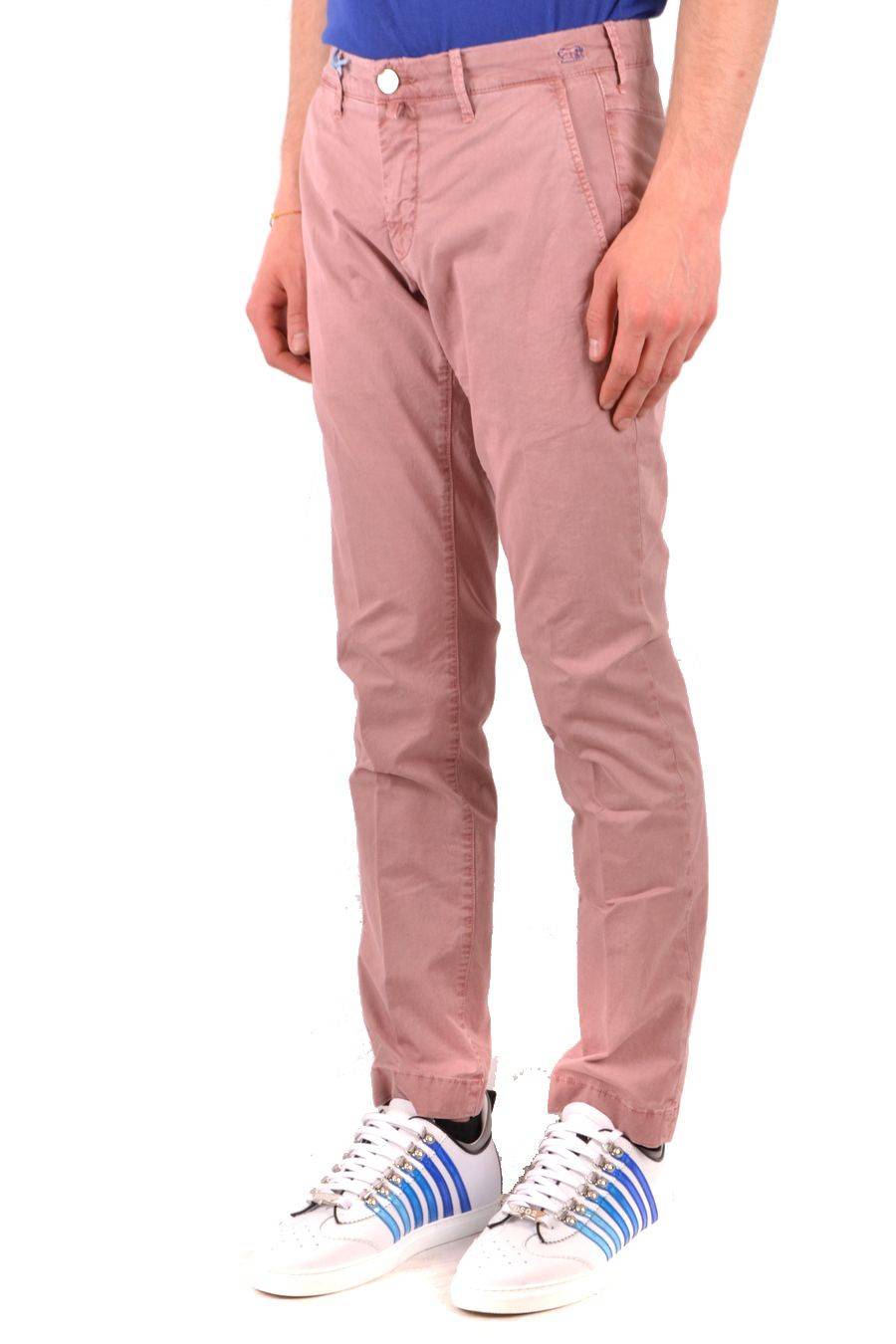 JACOB COHEN  Pantaloni Uomo Cotone Elasticizzato Rosa Jacob Cohen Smaltimento dello stoccaggio