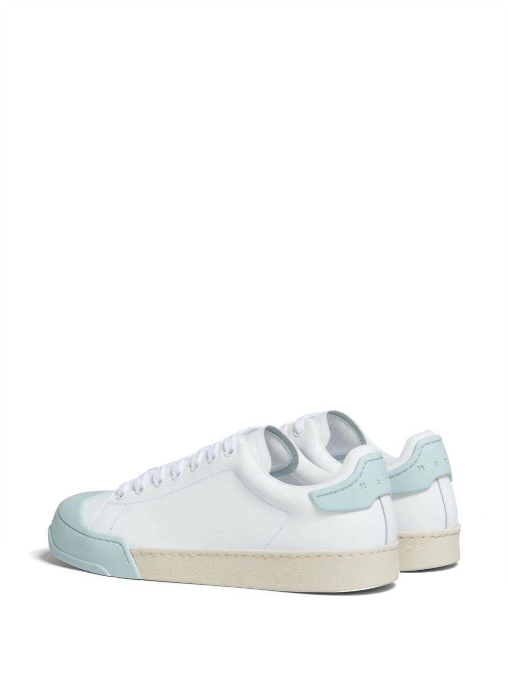 MARNI  Sneakers da Donna MARNI in Pelle di Vitello Bianca Liquidazione