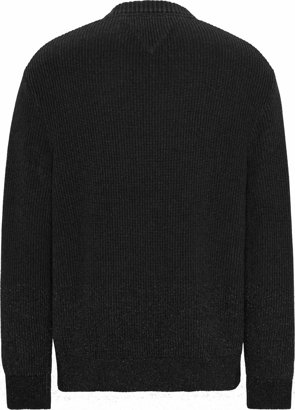 TOMMY JEANS  Felpa Uomo in Cotone Biologico Nera Tommy Jeans Ultimi due giorni