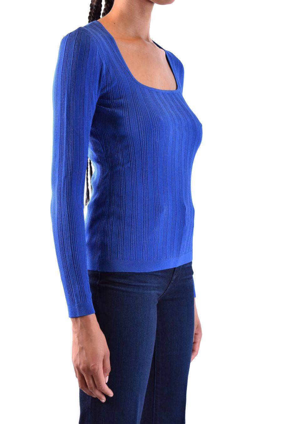 DIANE VON FURSTENBERG  Maglia Blu in Miscela di Viscosa - Moda Donna Diane Von Furstenberg Ultimo giorno