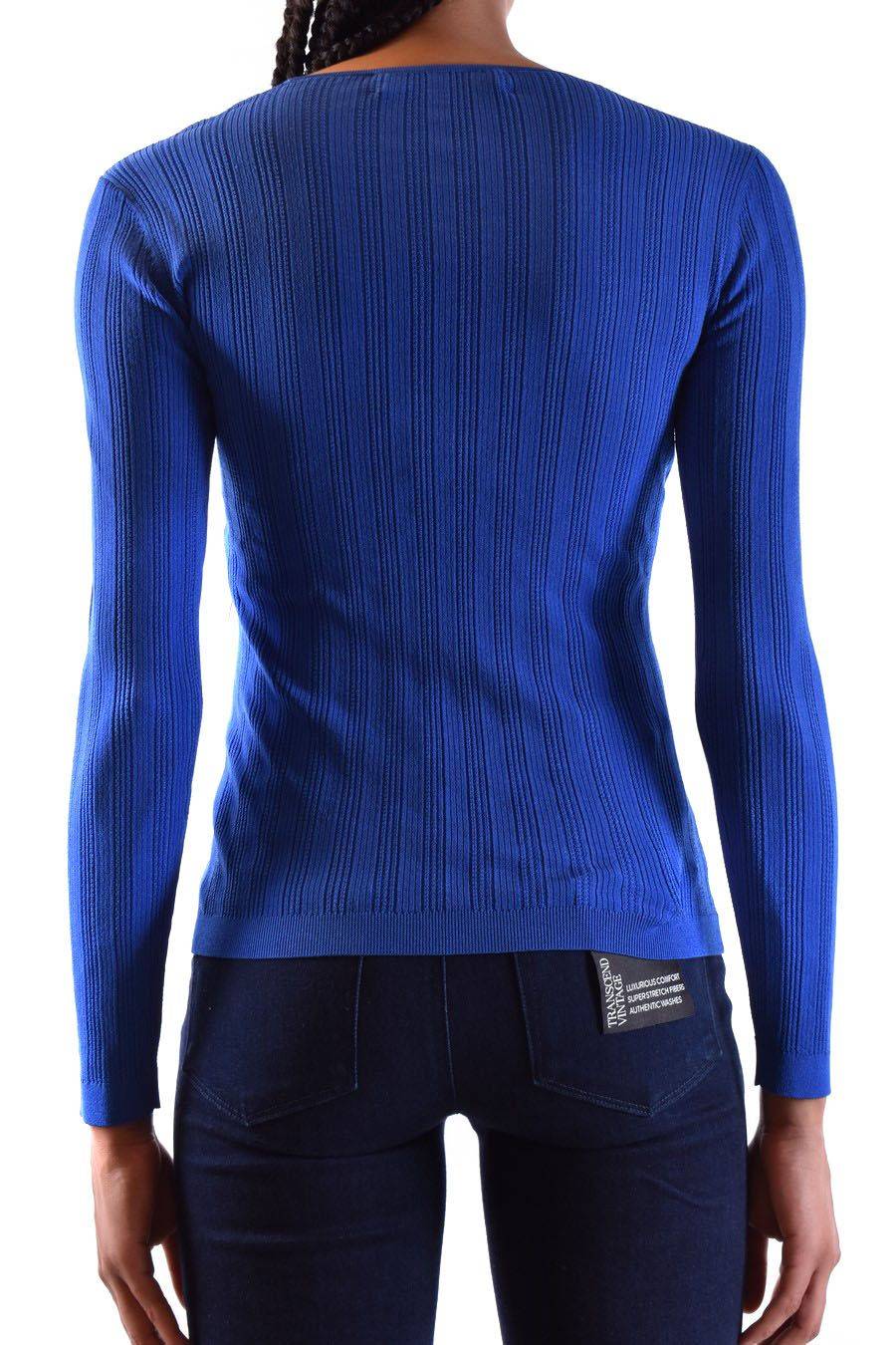 DIANE VON FURSTENBERG  Maglia Blu in Miscela di Viscosa - Moda Donna Diane Von Furstenberg Ultimo giorno
