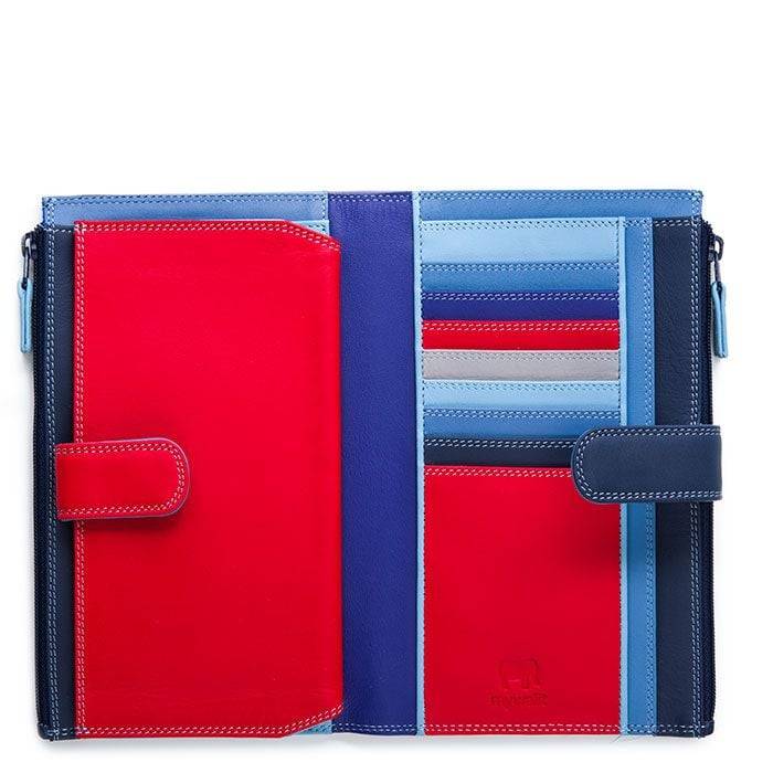 MYWALIT  Portafoglio in Pelle Blu Cina Mywalit da Donna Sconti questo mese