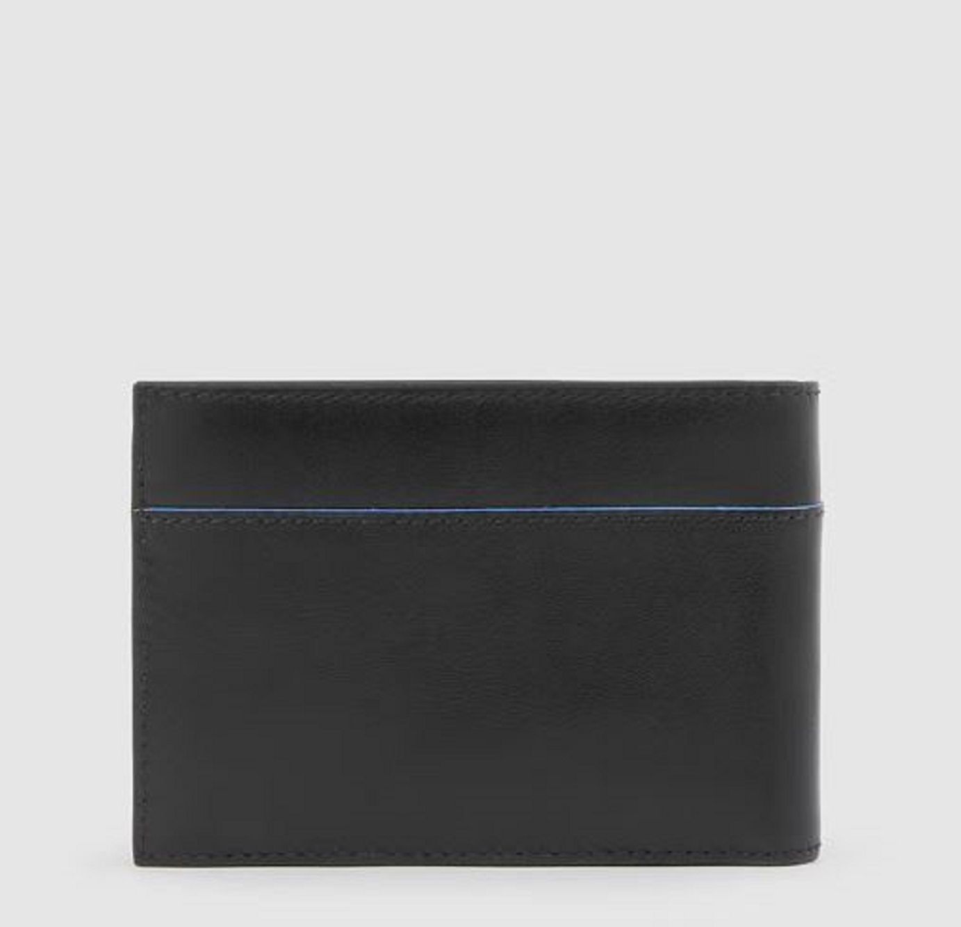 PIQUADRO  Portafoglio Piquadro Uomo in Pelle Nera con Porta Carte e Portamonete Shopping Online