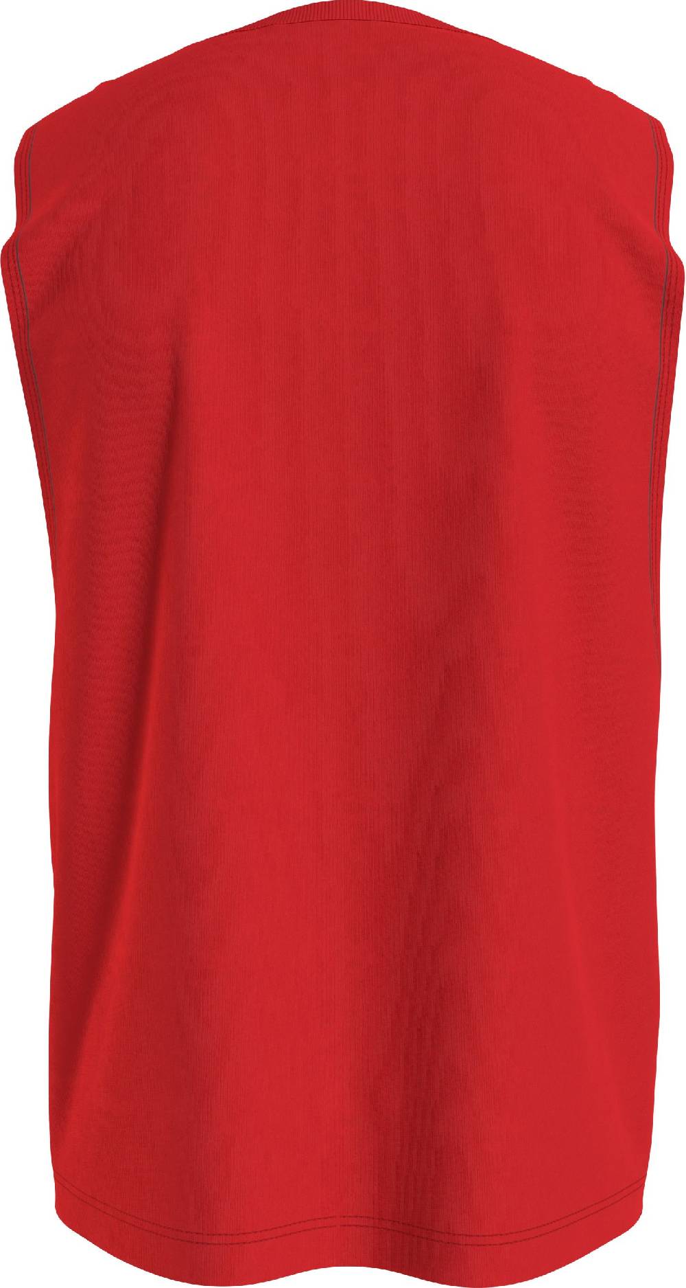 CALVIN KLEIN  T-Shirt Rossa Calvin Klein in Cotone per Uomo Convenienza
