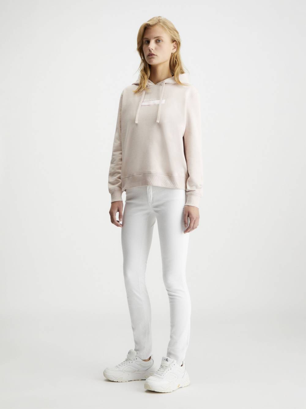CALVIN KLEIN  Felpa Rosa in Cotone Calvin Klein da Donna Hotsell