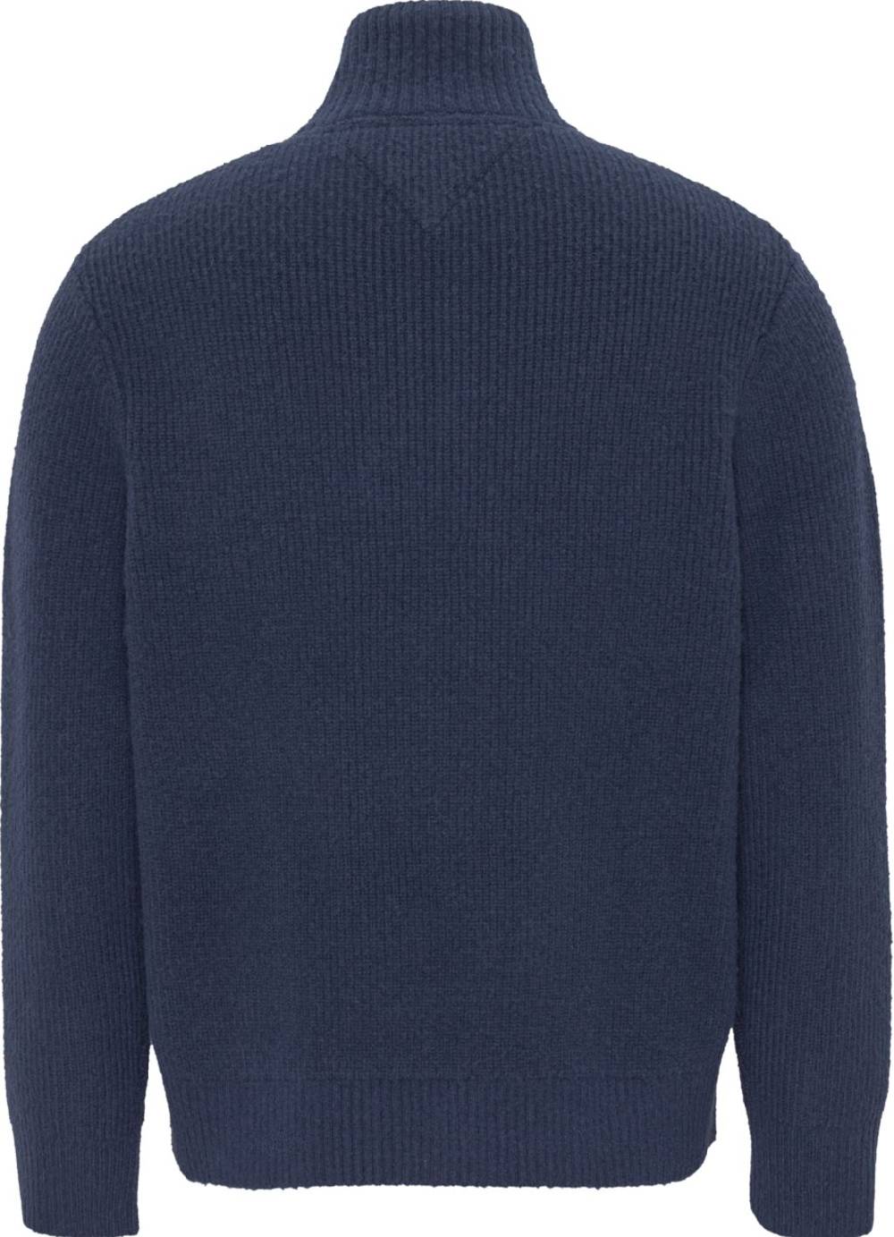 TOMMY JEANS  Felpa di Cotone Blu Tommy Jeans Uomo Saldi Di Fabbrica