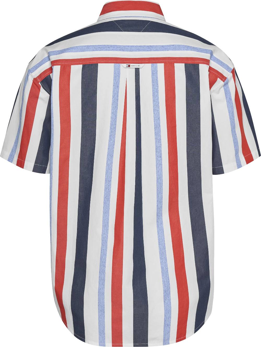 TOMMY JEANS  Camicia a Righe Multicolor in Cotone Tommy Jeans Prezzo di fabbrica
