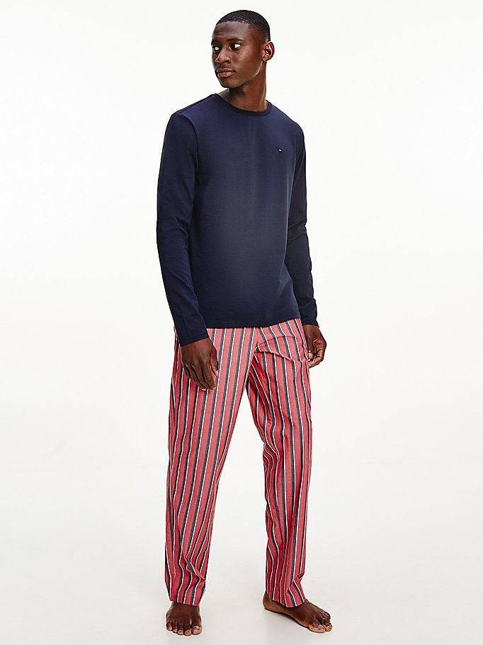 TOMMY JEANS  Pigiama Elasticizzato Blu da Uomo TOMMY JEANS in Cotone Shopping online