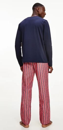 TOMMY JEANS  Pigiama Elasticizzato Blu da Uomo TOMMY JEANS in Cotone Shopping online