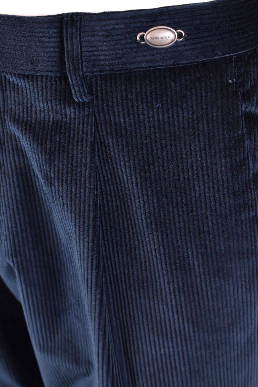 TAGLIATORE  Pantaloni Uomo in Cotone Elasticizzato Blu Tagliatore Offerta per la Festa della Mamma