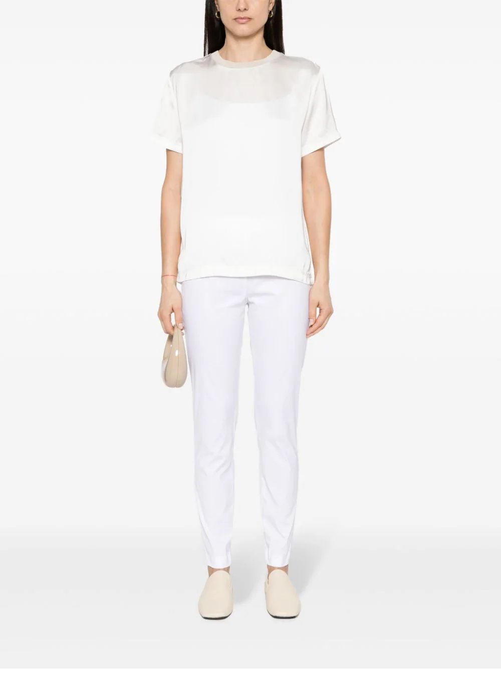 FABIANA FILIPPI  Top Bianco FABIANA FILIPPI - Top Premium da Donna 100% VI Sconti VIP