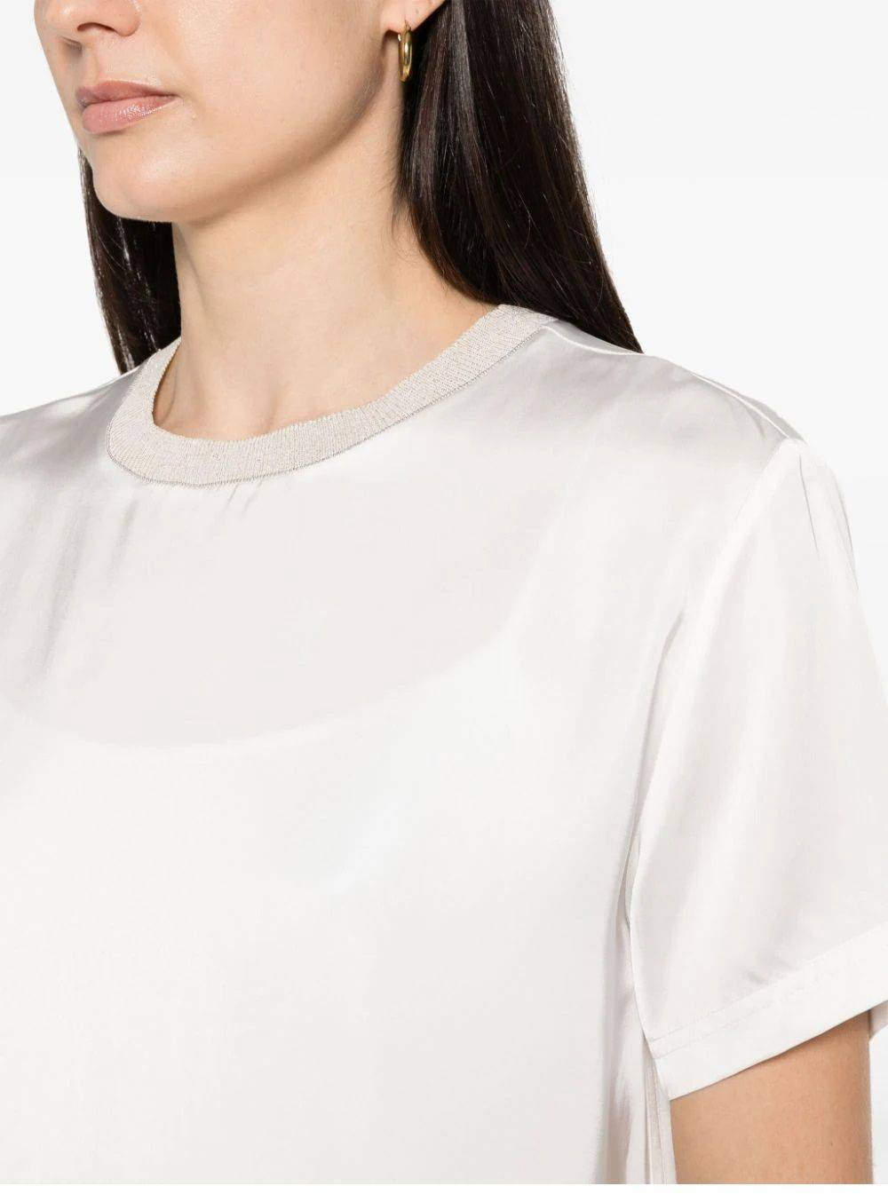 FABIANA FILIPPI  Top Bianco FABIANA FILIPPI - Top Premium da Donna 100% VI Sconti VIP
