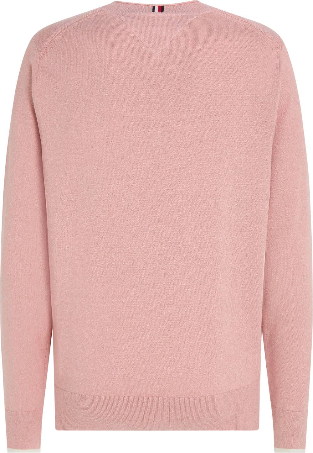 TOMMY HILFIGER  Felpa Rosa in Cotone di Tommy Hilfiger per Uomo Prezzo basso