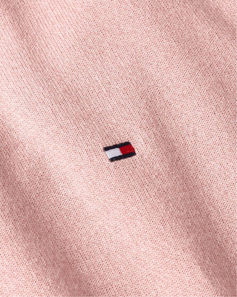 TOMMY HILFIGER  Felpa Rosa in Cotone di Tommy Hilfiger per Uomo Prezzo basso