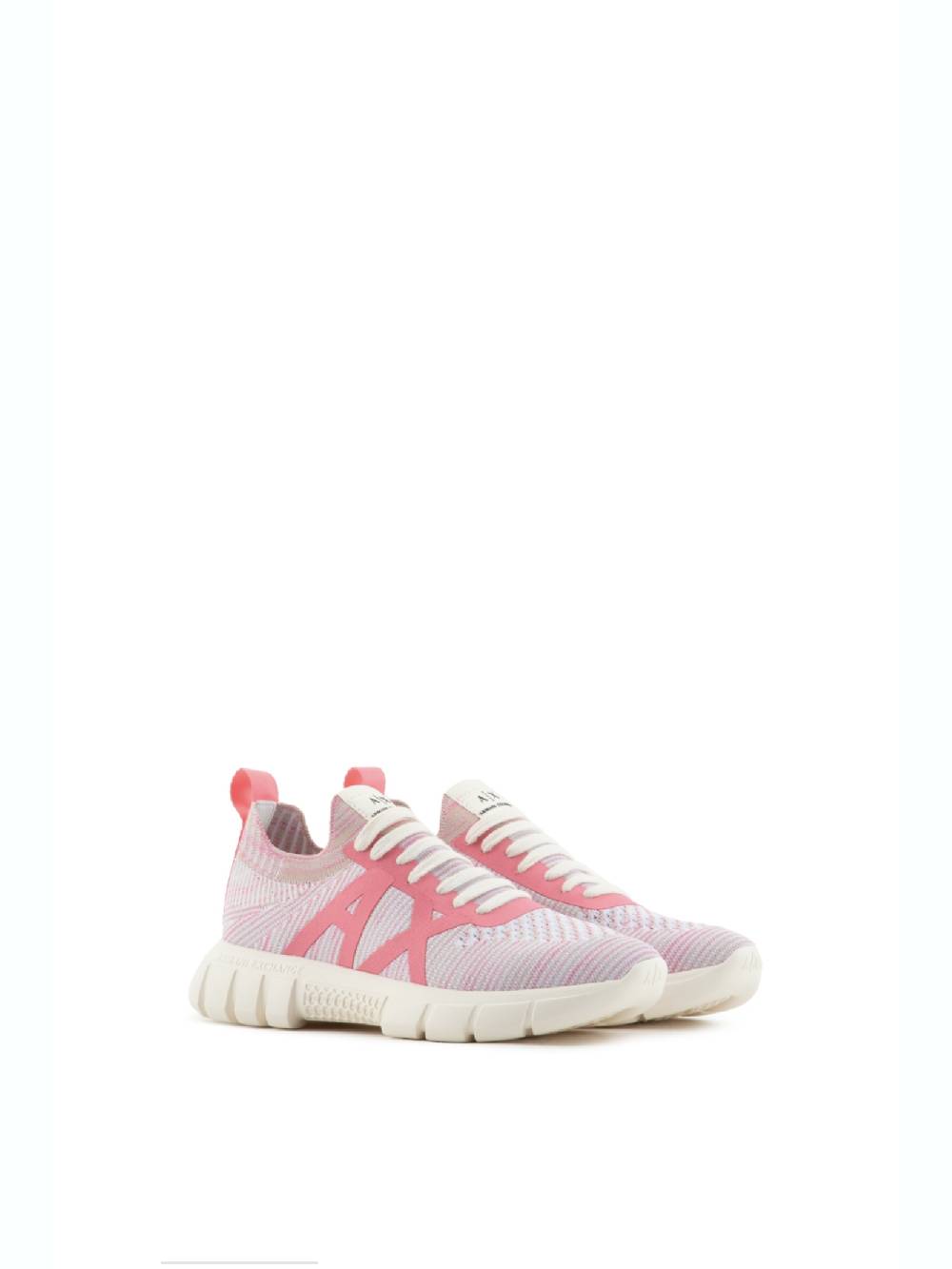 ARMANI EXCHANGE  Sneakers Armani Exchange Fucsia - Pelle e Tessuto Comodi Super Saving Price