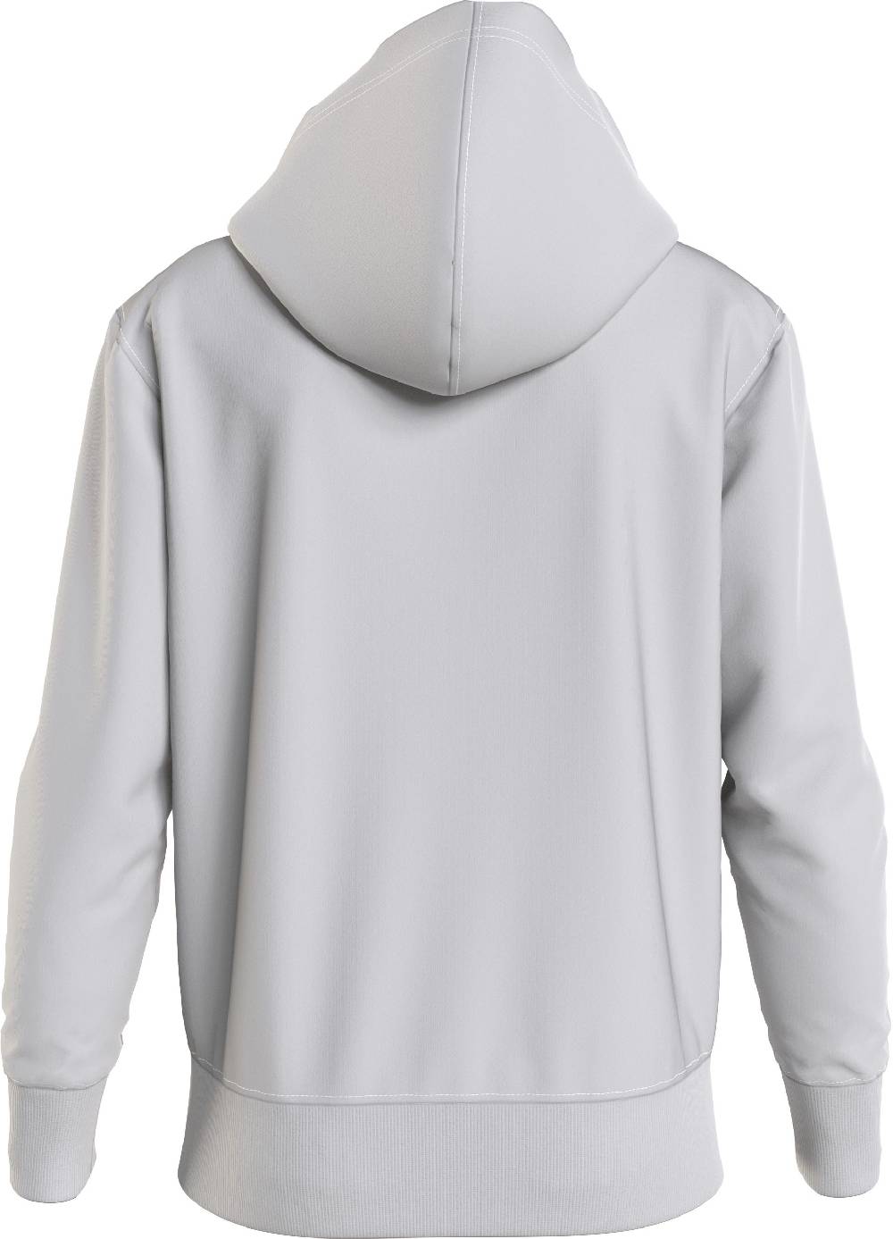 CALVIN KLEIN  Felpa con Cappuccio Grigia Calvin Klein in Cotone Uomo Ritorno libero