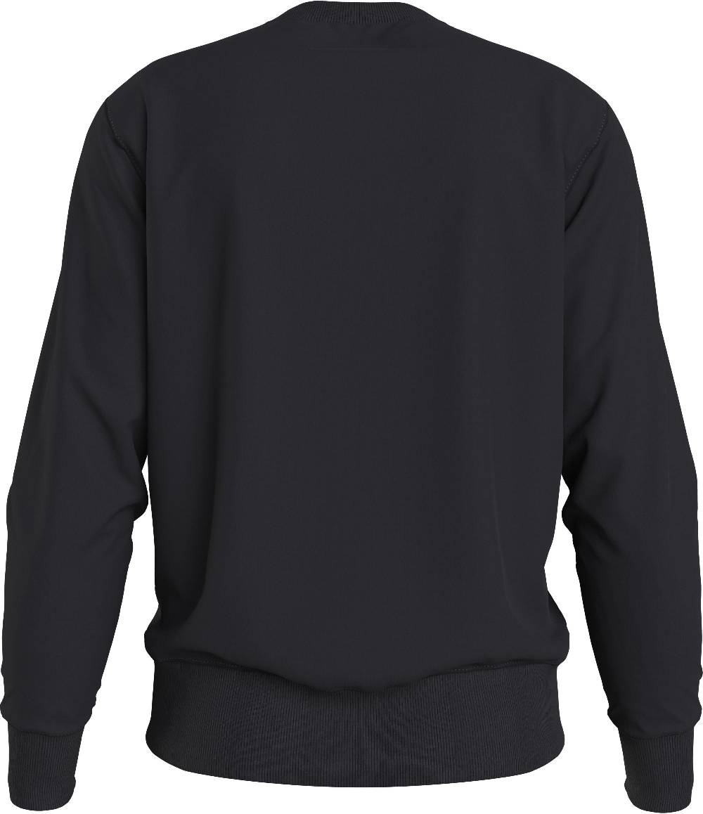 CALVIN KLEIN  Felpa con Cappuccio Nera da Uomo Calvin Klein Cotone SS24 Ultimi tre giorni