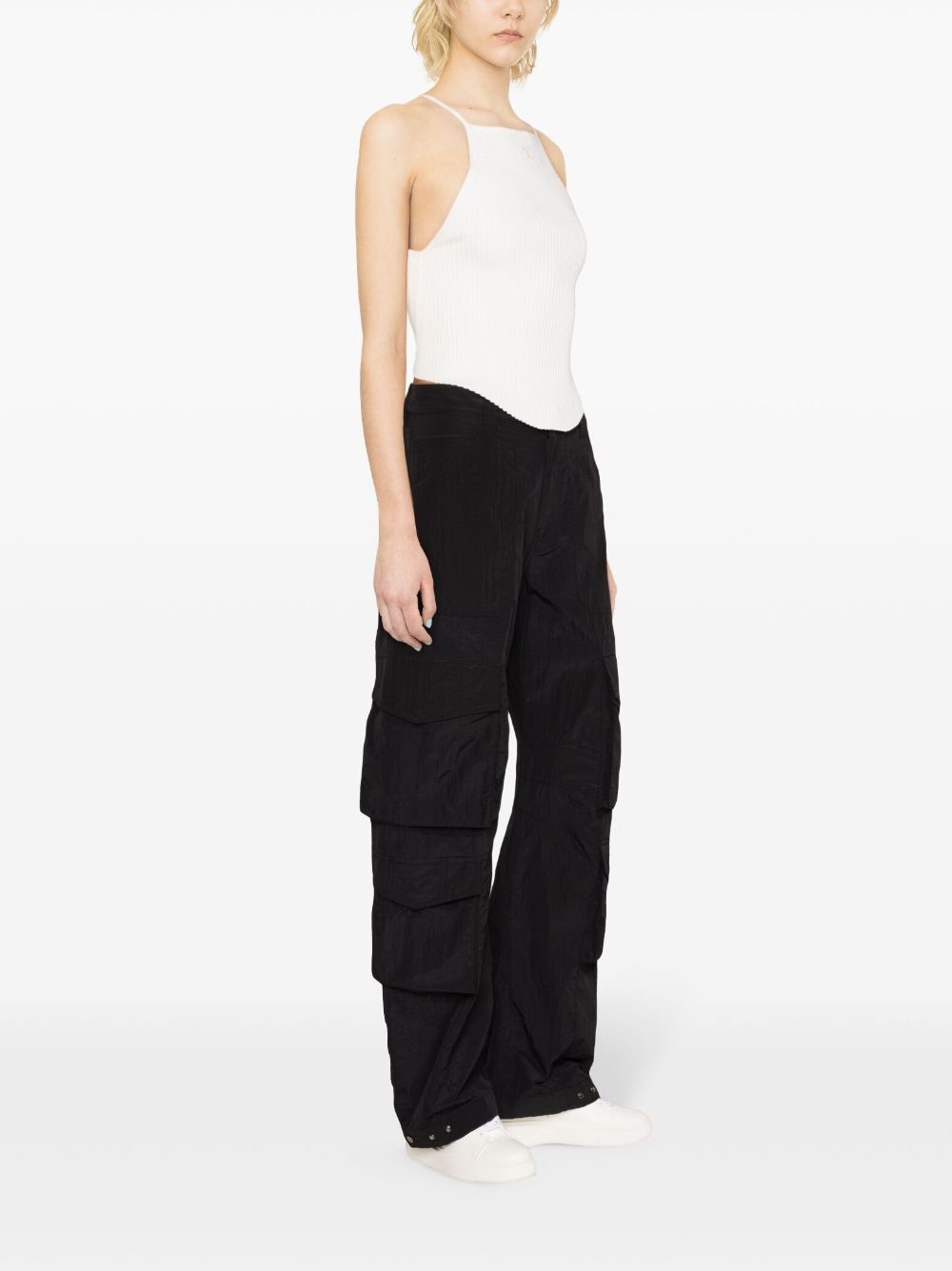 GOLDEN GOOSE  Pantaloni Neri in Nylon Golden Goose per Donne Ultimi due giorni